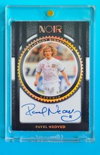 2024-25 Panini Noir Czech Pavel Nedvěd Snapshot Auto 4/5