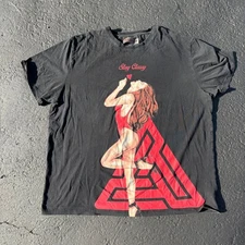 Black Pyramid T-Shirt XXXL Stay Classy Graphic Tee Black Red