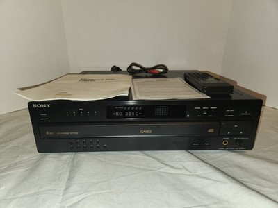 Sony CDP-CA8ES 5-Disc Changer CD Player With  remote Made In Japan