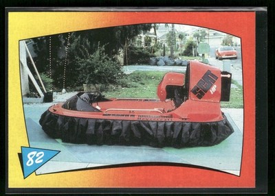 1989 Topps Back to the Future Part II #82 Scat Hovercraft [NM] [Base Set Card]