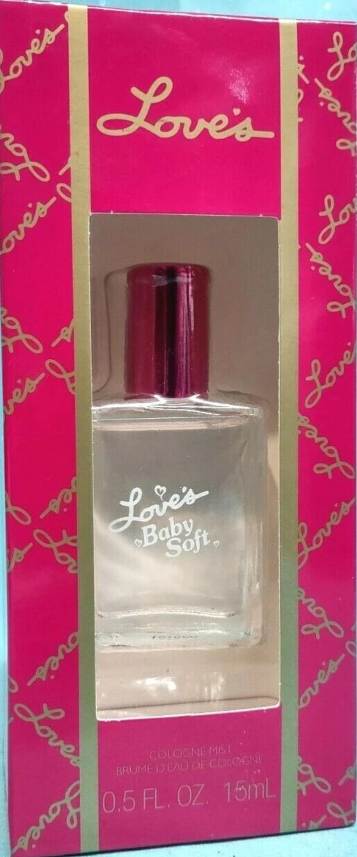 LOVE'S by Dana Cologne Mist BABY SOFT Fragrance Perfume .5 oz NEW Loves