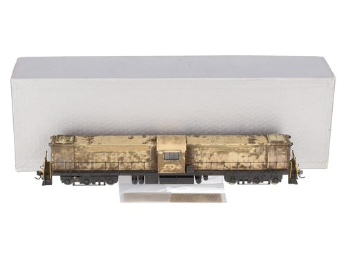 Custom NJ Brass HO Brass Pennsylvania Diesel Electric Transfer Unit - unpainted
