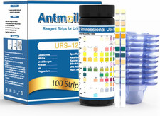 12-Panel UTI Test Strips Kits for Urinalysis 100Ct, Women Urine Treatment  Prev