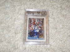 1992-93 Topps Shaquille O'Neal Rookie RC Autograph Shaq BAS 8.5 Auto 10 (A)