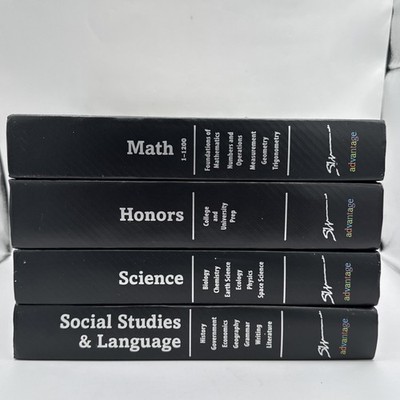 Southwestern Advantage Books Set of 4 Learning System Educational Resources