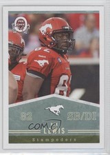 2014 Upper Deck CFL O-Pee-Chee Retro Blank Back Nik Lewis #11 0c3