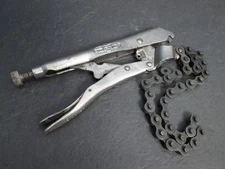 Vise Grip Petersen Dewitt Pliers Locking Chain Clamp 20R USA Made   C2