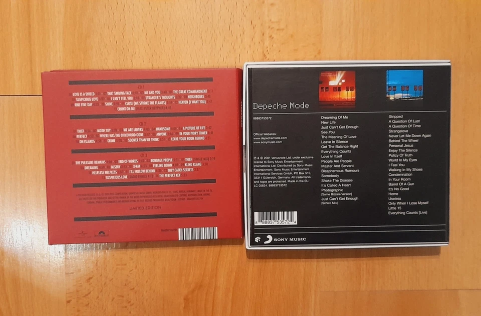 DEPECHE MODE The Singles 81 - 98, CAMOUFLAGE Rewind To The Future And Goodbye... - Bild 2 von 3