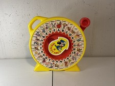 Disney Mickey Mouse Vintage Mattel See 'N Say ABC's Learning Toy 1989 Tested