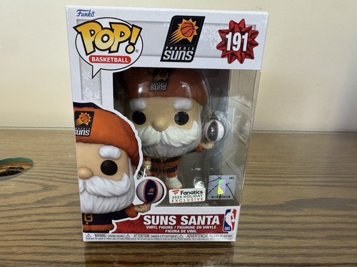 Phoenix Suns Santa Funko Pop! 2024 Fanatics Exclusive Vinyl Figure - Picture 1 of 7