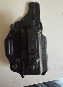 Tenicor Velo4 Kydex IWB Appendix Holster for Glock 26/27 Right Hand