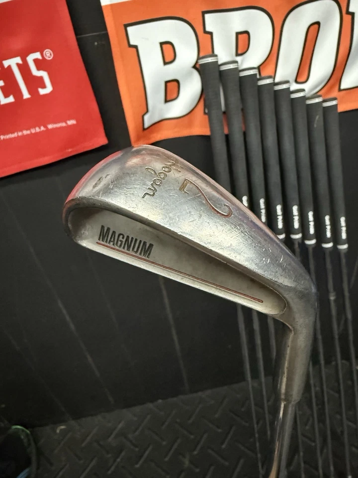 Ben Hogan Magnum Iron Set 2-9+E Wedge RH Apex R Flex Steel Shafts - Image 2 of 4