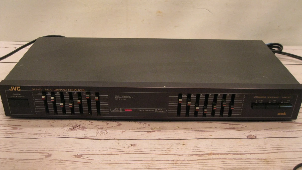 JVC SEA-22 S.E.A Graphic Equaliser Manual | HiFi Engine