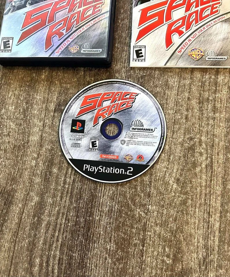 Space Race (Sony PlayStation 2, 2002) COMPLETE! Tested & Working! - Image 3 of 4