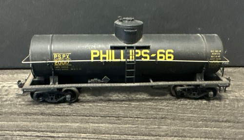 Coche cisterna Phillips 66 escala HO con acopladores Kadee P.S.P.X. 20017 Usado Vendido Suelto | Zustand: Used