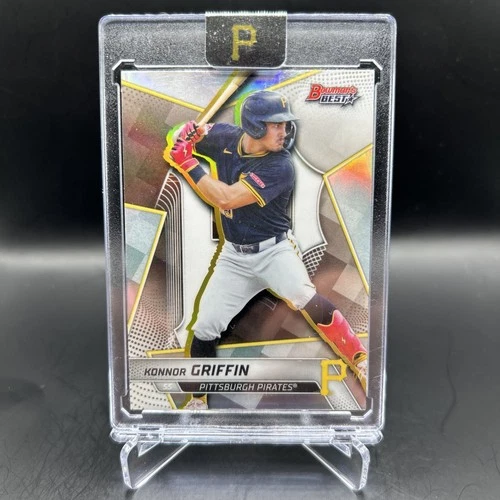 KONNOR GRIFFIN RARE BOWMAN SSP MINT REFRACTOR INVESTMENT ROOKIE CARD PIRATES