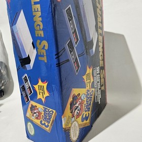 NES Nintendo Console Challenge Set Complete in Box CIB With SMB3 Game
