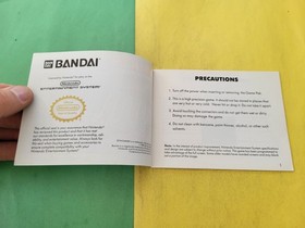 Dynowarz NES Original Manual No Game Nintendo