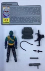 GI Joe 1990 Cobra  ""range Viper" Figure w/ File card (A)