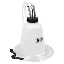 Sealey VS0218 High Flow Twin Pipe Brake Bleed Bottle 2L