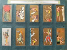 Serie completa di figurine inglesi Antico Egitto originale