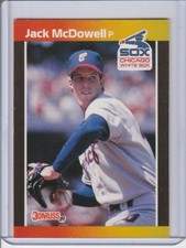 1989 DONRUSS #531 JACK MCDOWELL CHICAGO WHITE SOX FREE SHIPPING