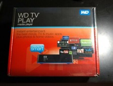 Western Digital WD TV Play Lettore multimediale digitale 1080p WiFi Streamer nuovo/sigillato 