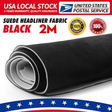 78" x 60" Headliner Fabric Auto Roof Lining DIY Replacement Repair Foam Backing