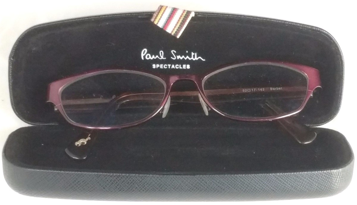 PAUL SMITH EYEWEAR BARBET Frames Eyeglasses Newbury Red Sienna