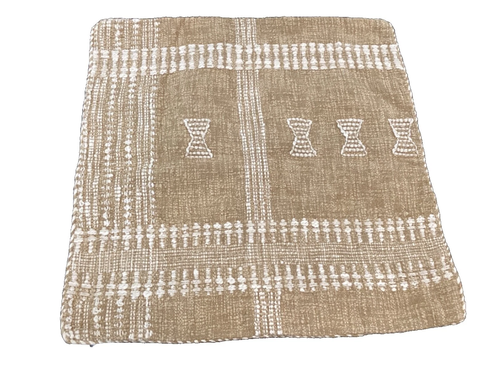 Decoración para el hogar a Cuadros Marrón Pottery Barn Almohadas