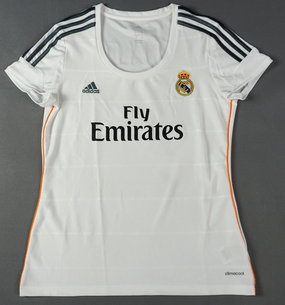 CRISTIANO RONALDO REAL MADRID 2013-14 Women L Lady Jersey Shirt Camiseta CR7