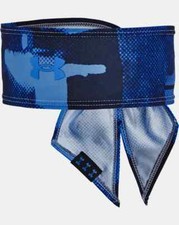 Under Armour Unisex Tie Headband Printed 1356706-436 OSFA