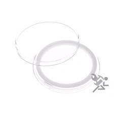 OnFireGuy 10pcs 40mm White Ring 1oz Silver Eagle Coin Capsule Holders