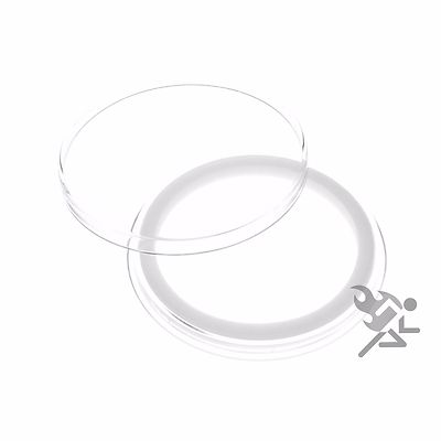 OnFireGuy 10pcs 40mm White Ring 1oz Silver Eagle Coin Capsule Holders
