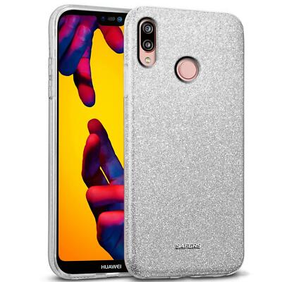 Glitzer Schutzhülle Für Huawei P20 Lite Handy Hülle Tasche Slim Cover Case