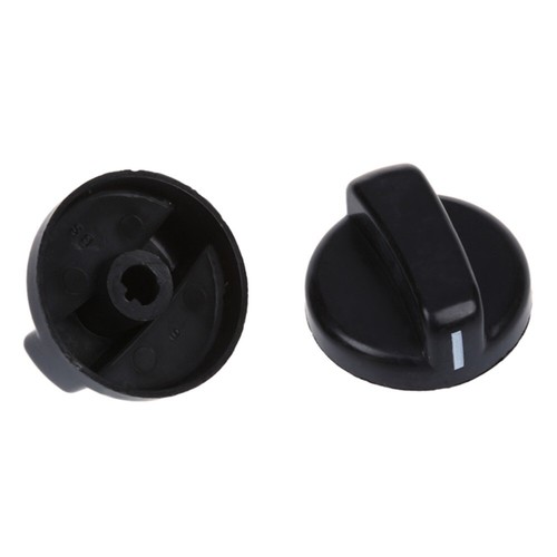 2pcs Manopole Fornello a Gas Manopola Fornello a Gas Metallo 6mm Manopole Controllo Fornello a Gas Adattatori Forno - Foto 4 di 11