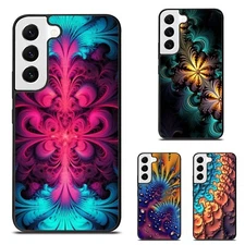 For Samsung Galaxy Z Fold Flip 3 4 5 6 artificial design fractal swirl