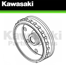 Kawasaki Ex300 300 Ninja OEM Magneto Rotor Flywheel 21007