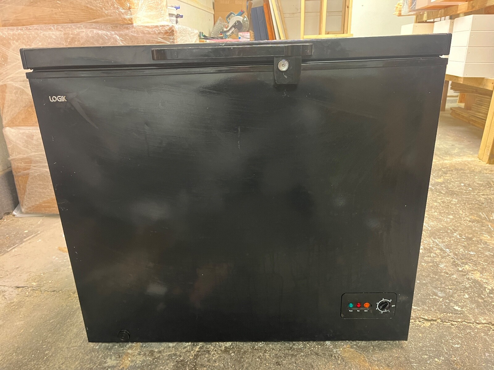 logik chest freezer black eBay
