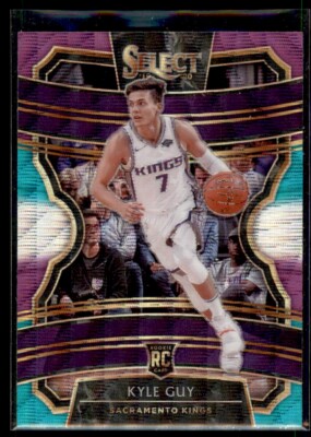 2019-20 Select TRI COLOR Kyle Guy Sacramento Kings RC #7