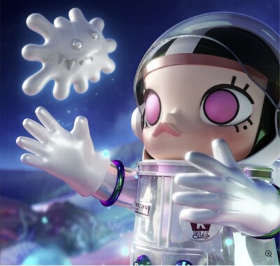 POP MART 1000% SPACE MOLLY x INSTINCTOY | eBay