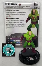 HeroClix Lex Luthor 001 DC Notorious Set New Common