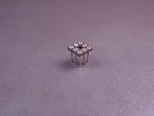 SEP-20191-01 Samtec Plug In Socket 8 Pin .300" Gold Plating NOS