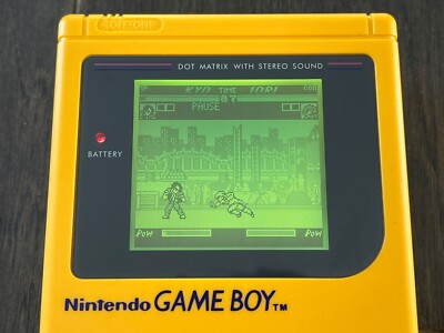 Nintendo Gameboy DMG Mod Backlight W Brightness Adjustment & Bivert & Glass Lens
