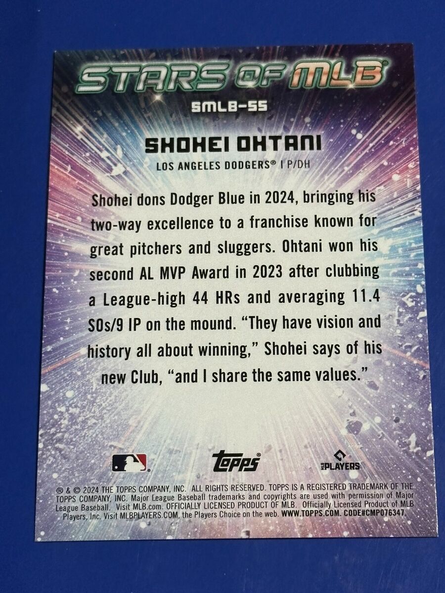 2024 Topps Series 2 Shohei Ohtani Stars Of MLB #SMLB-55 2024 Topps Series 2 Shohei Ohtani Stars Of MLB #SMLB-55