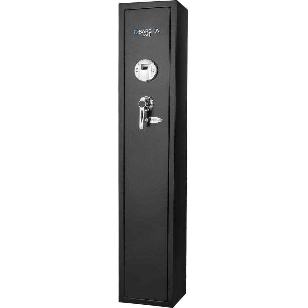 1.83 cu. ft. 4-Gun Tall Biometric Safe, Black Matte