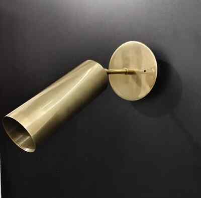 Vintage Fixture Light 1950s Italian Brass light Mid Century Wall , Sconce Wall