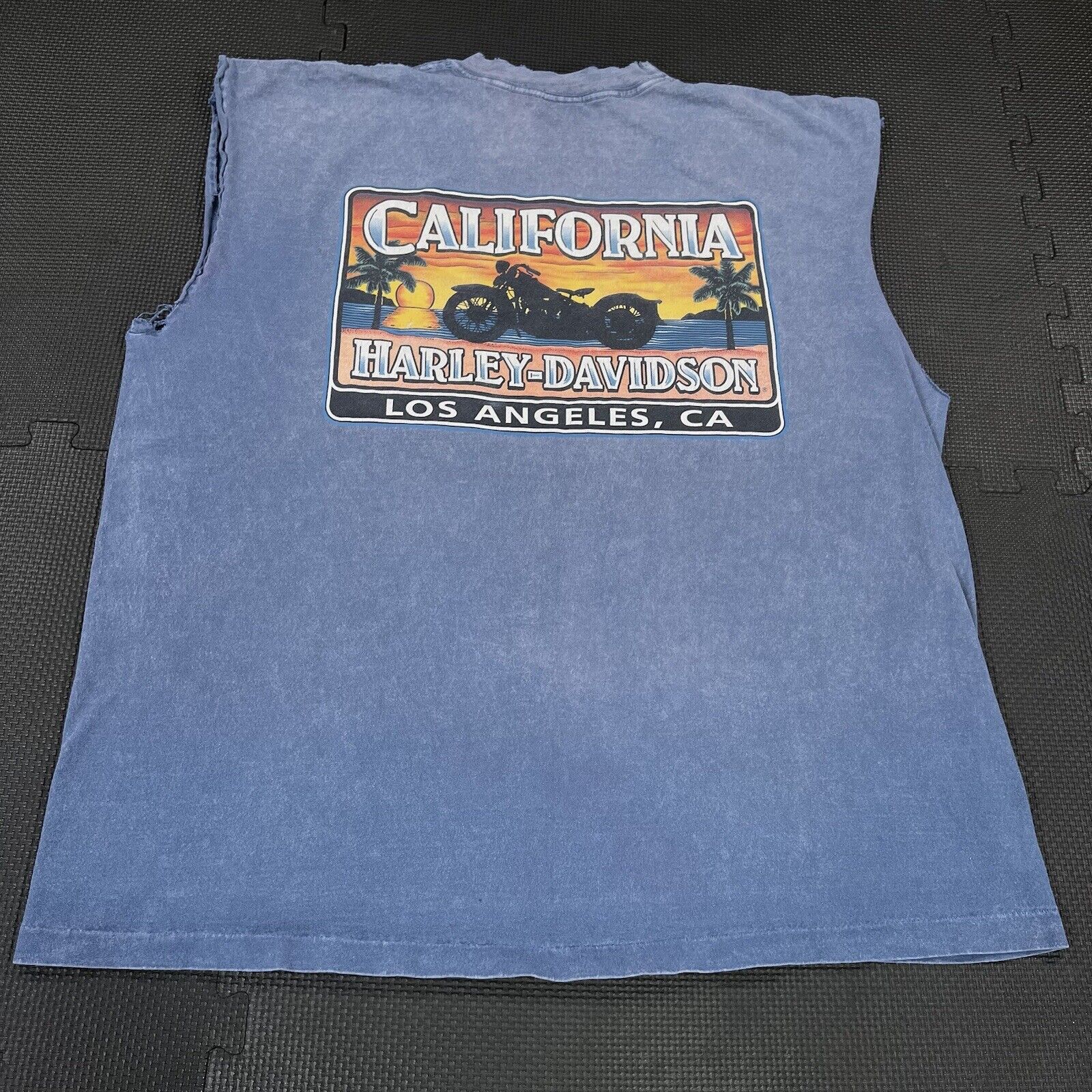 Vintage Harley Davidson T Shirt XL California Sun… - image 1