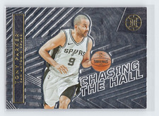2021-22 Panini Illusions Chasing the Hall #14 Tony Parker | San Antonio Spurs