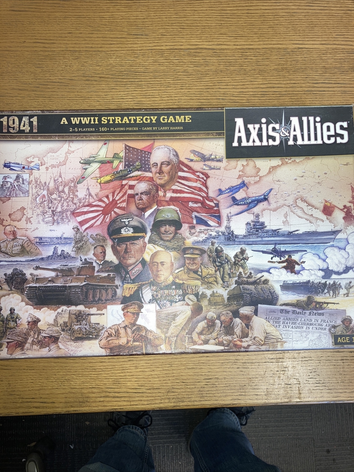 Axis e Allies 1941 Segunda Guerra Mundial Jogo de Tabuleiro no Shoptime